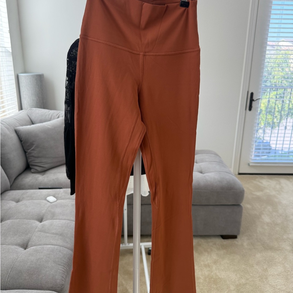 Lululemon Athletica Brown Boot Cut Flare Pants